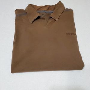 Patagonia Men's Brown Polo Large